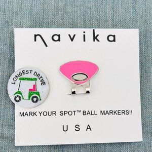 Navika Golf Ball Marker Longest Drive